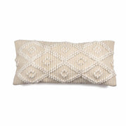 Hand-made Cotton Off-White Pillow Cover - SanskrutiHomes 