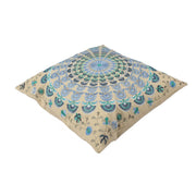 Embroidered Cotton Multicolor Cushion Cover - SanskrutiHomes 