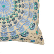 Embroidered Cotton Multicolor Cushion Cover - SanskrutiHomes 