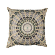 Hand Embroidered Cotton Multicolor Cushion Cover - SanskrutiHomes 