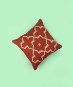 Designer Hand-made Jute Cushion Cover - SanskrutiHomes 
