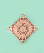Multi-color Embroidered Cotton Cushion Cover - SanskrutiHomes 