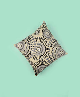 Embroidered Cotton Cushion Cover