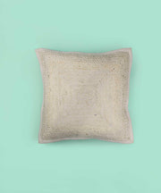 Hand-made Jute Cushion Cover - SanskrutiHomes 