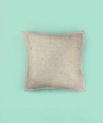 Natural 100% Jute Cushion Covers.(set of 2 ) - SanskrutiHomes 