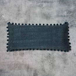 Hand-Made Cotton Blue Pillow Cover