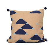 Multicolor Cotton Hand-Made Cushion Cover