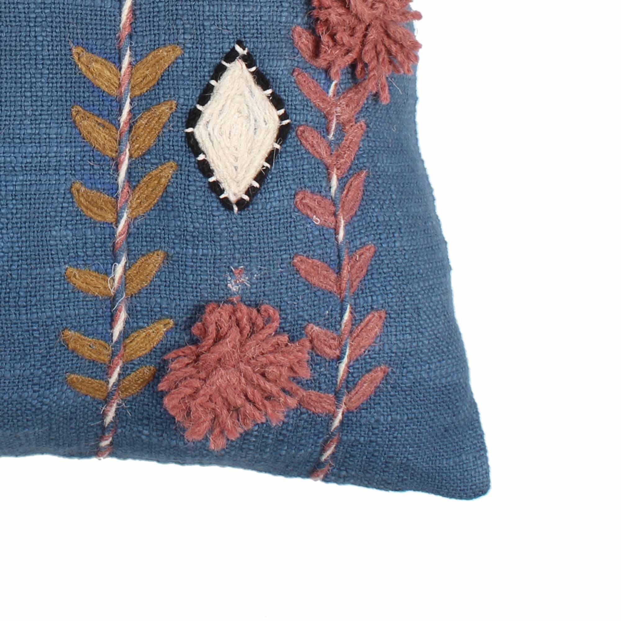 Handloom Pure Cotton Cushion Cover - SanskrutiHomes 