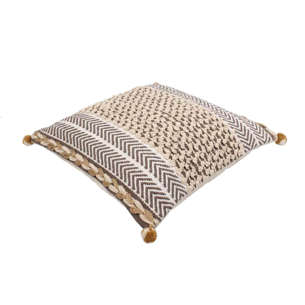 Set of 2 Hand-made Cotton Multicolor Cover - SanskrutiHomes 