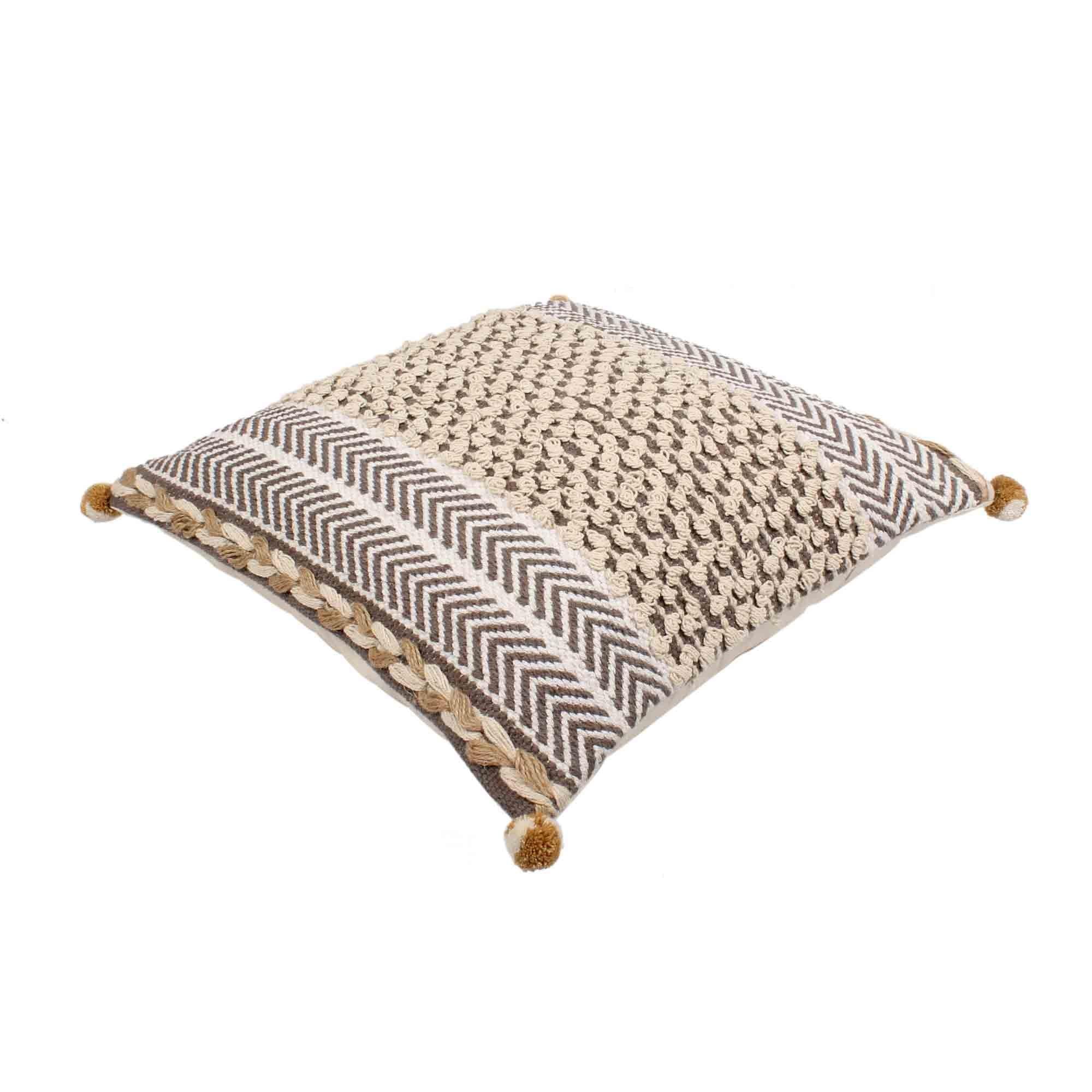 Set of 2 Hand-made Cotton Multicolor Cover - SanskrutiHomes 