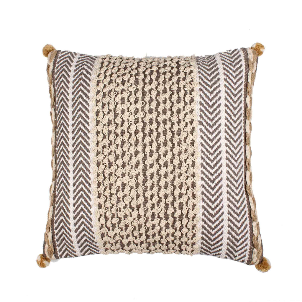 Set of 2 Hand-made Cotton Multicolor Cover - SanskrutiHomes 