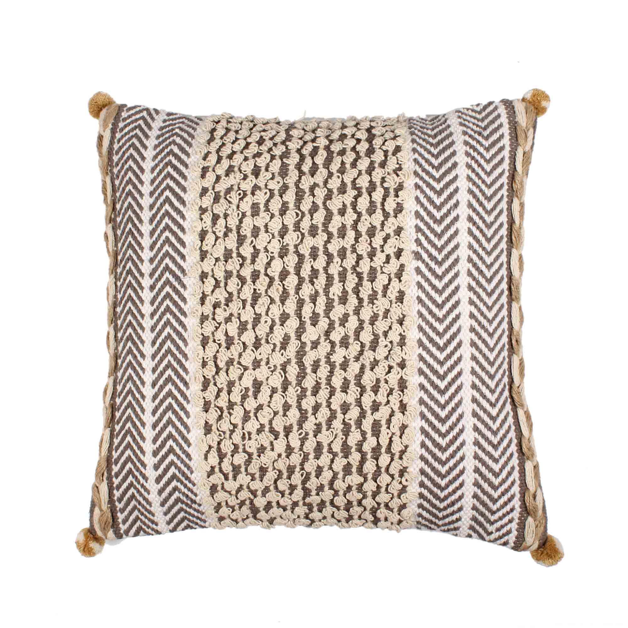 Set of 2 Hand-made Cotton Multicolor Cover - SanskrutiHomes 