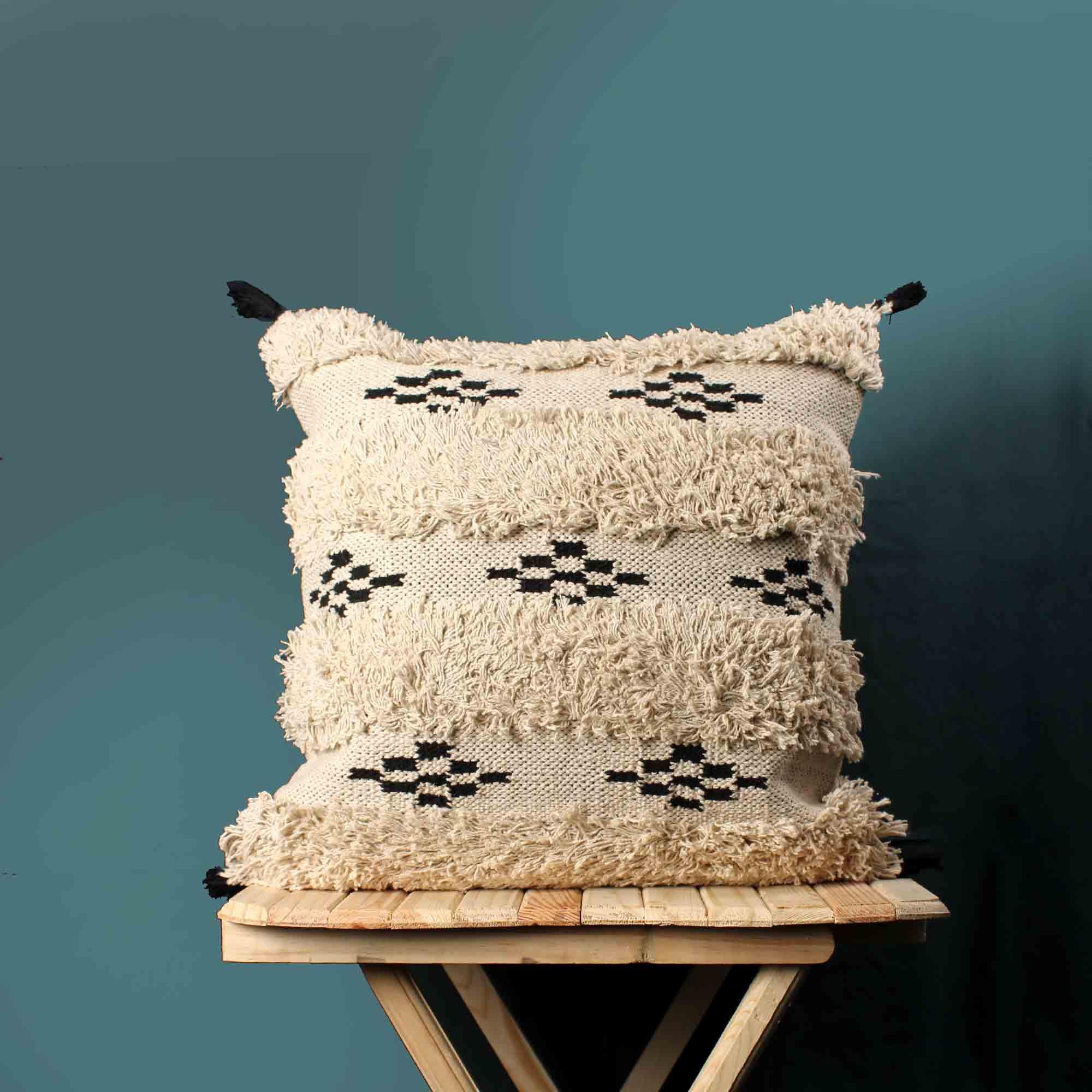 Hand-weaved Cushion Covers - SanskrutiHomes 