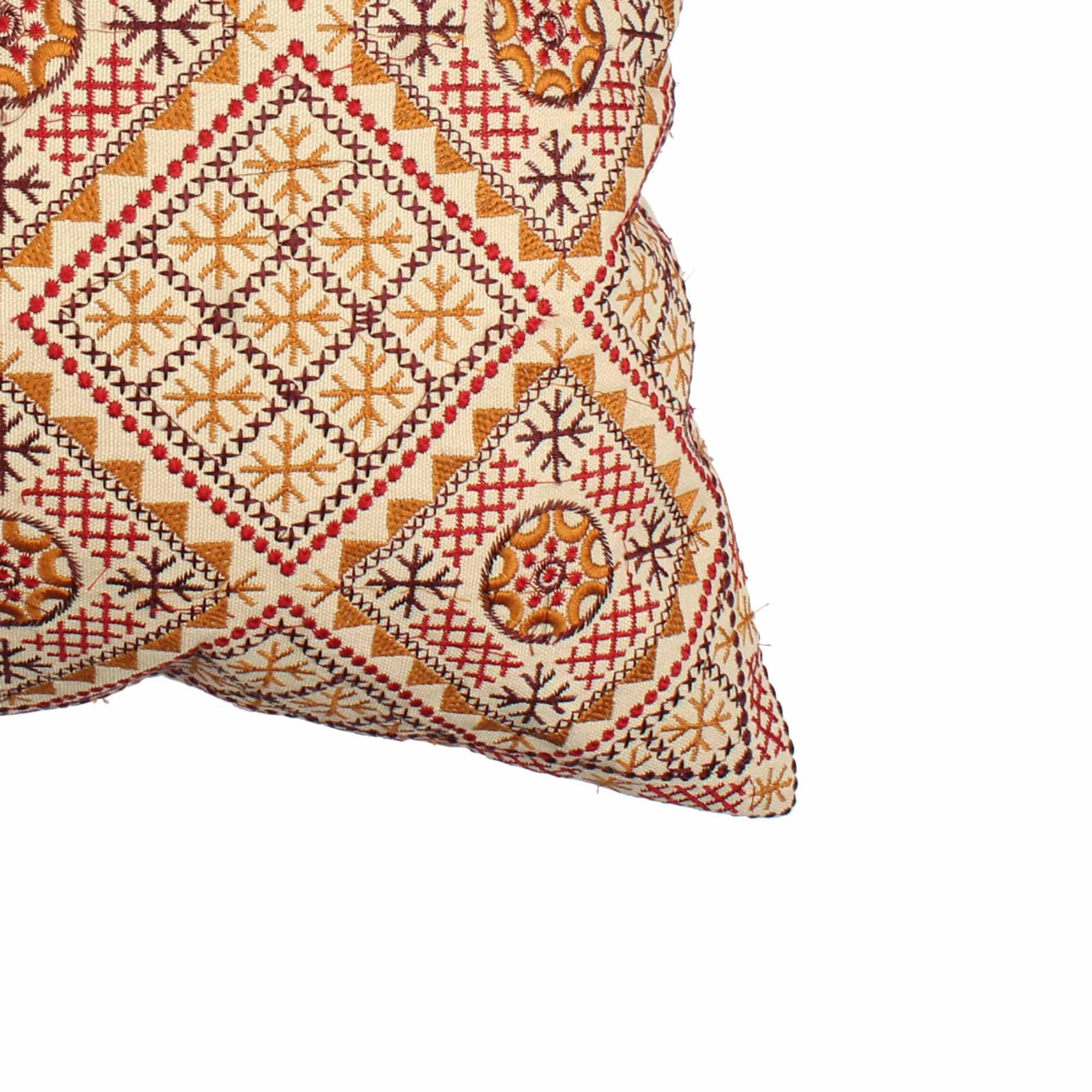 Hand-made Cotton Cushion Cover - SanskrutiHomes 