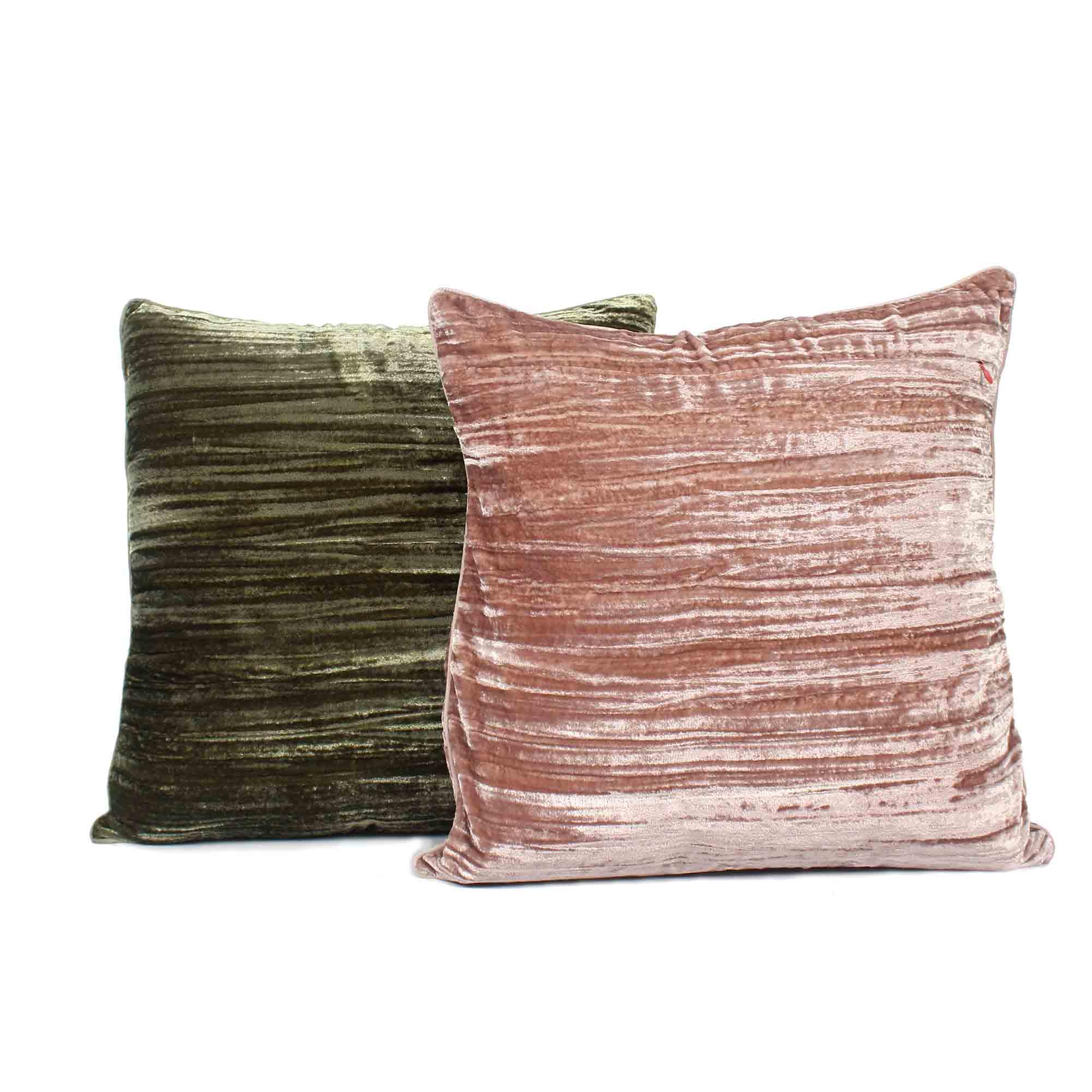 Set of 2 velvet Cushion Covers - SanskrutiHomes 