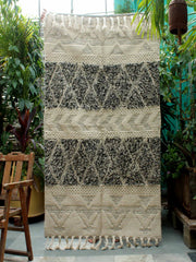 Hand-weaved 100% Cotton Designer Rug - SanskrutiHomes 