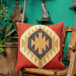 Designer Hand-made Jute Cushion Cover - SanskrutiHomes 