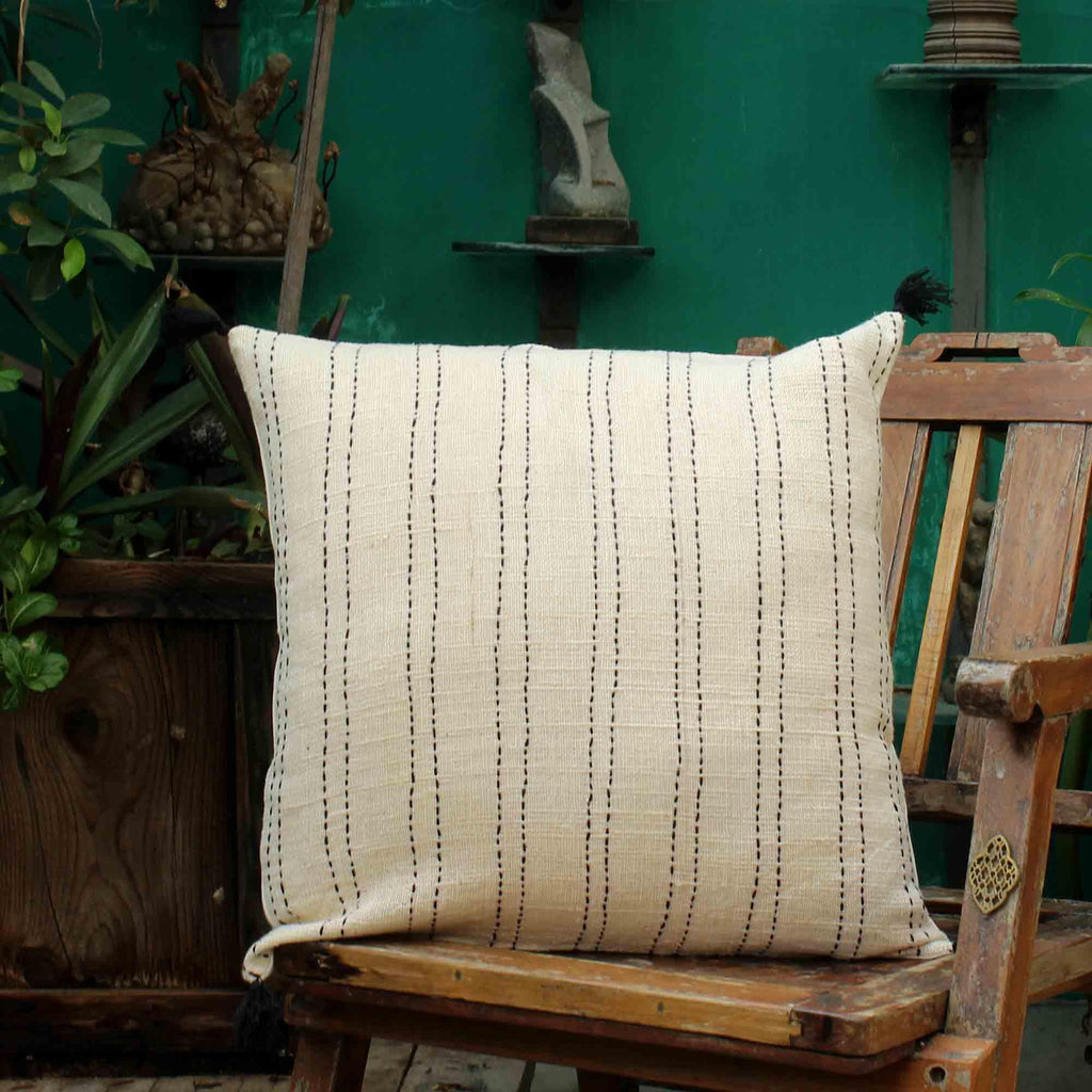 Hand-Weaved 100% Cotton Cushion Covers - SanskrutiHomes 