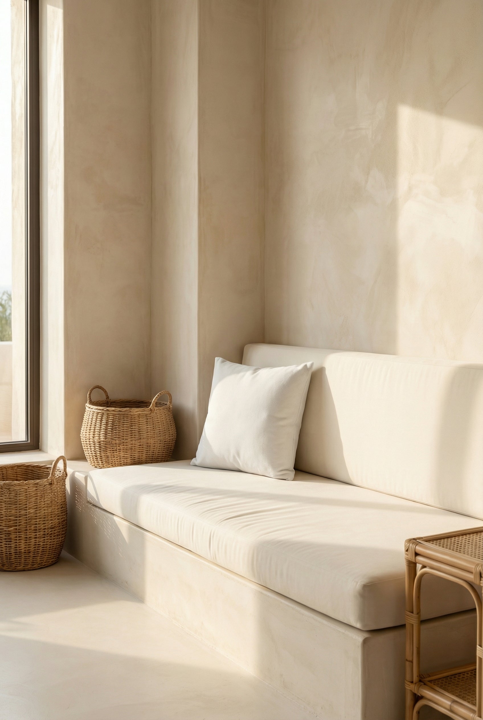 Black Cotton Breathable Embroidered Squared Cushion Cover