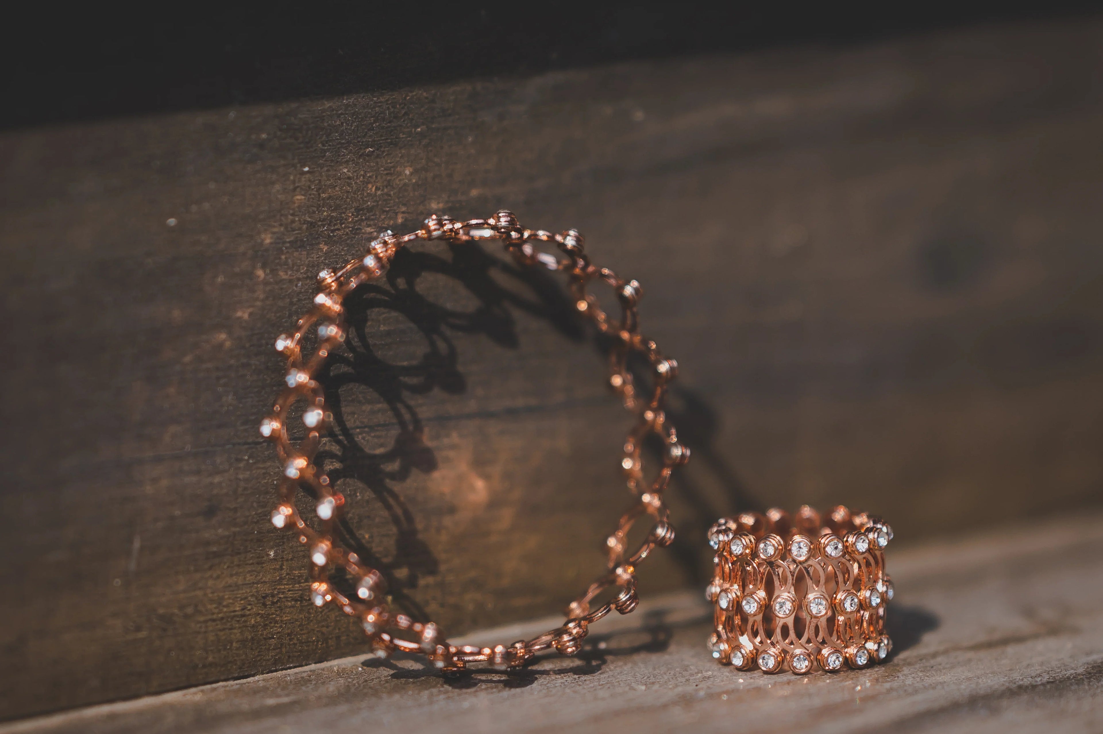 Rose Gold Supple Bracelet - SanskrutiHomes 