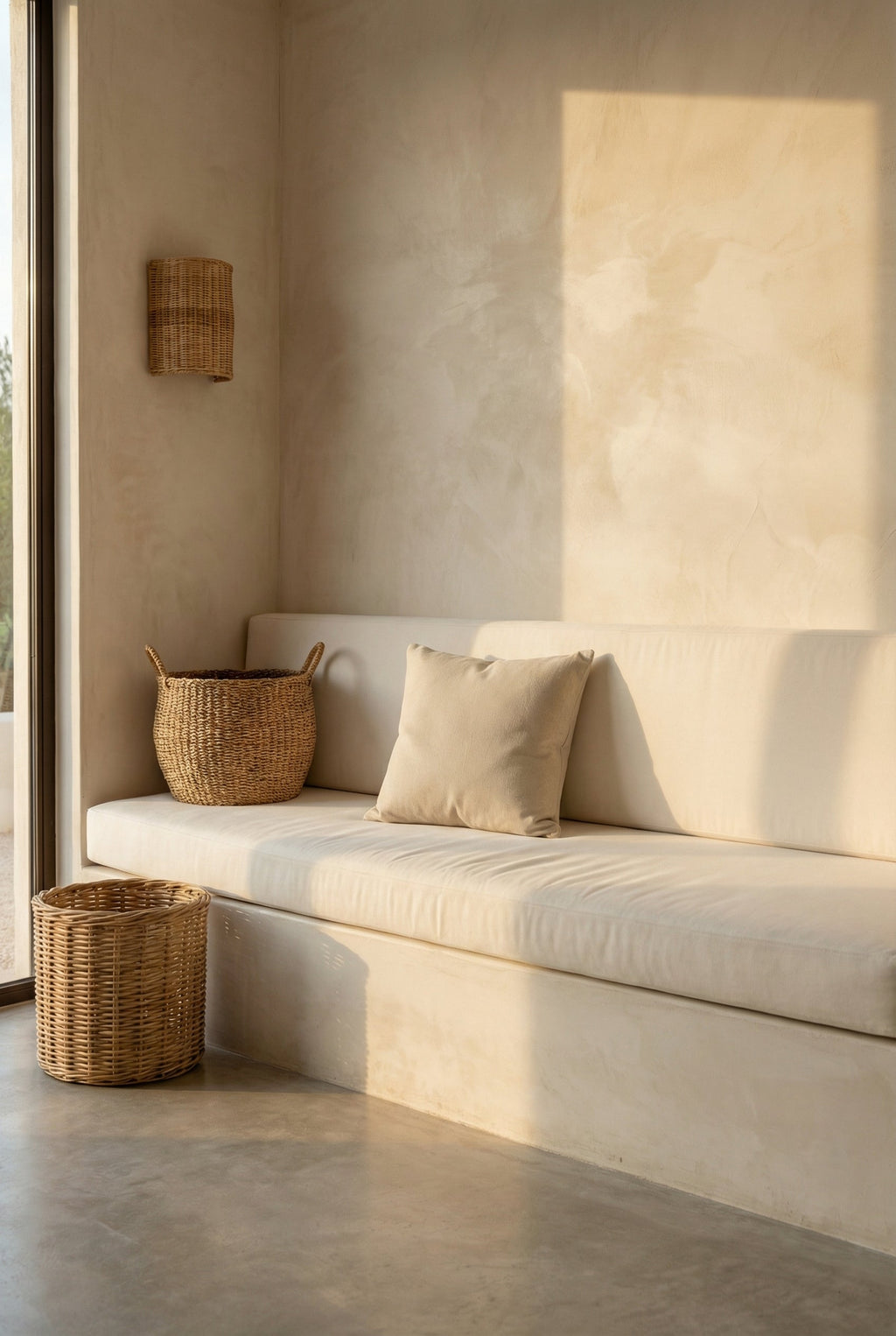 Grey & White Geometric Squared Cotton Cushion Covers