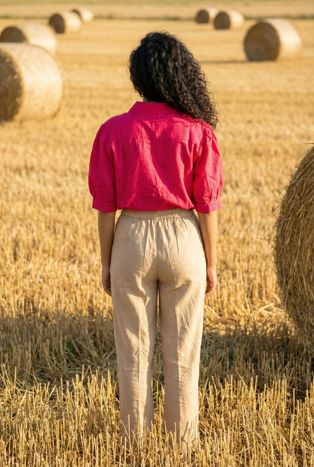 Pink Solid Shirt Collar Short Sleeve Co-ord Set for Women - SanskrutiHomes 