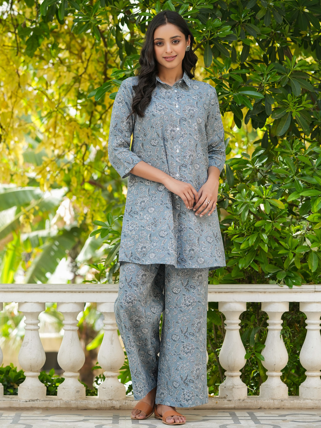 Comfy Flora Cotton Nightwear