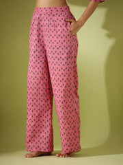 Cotton Booti  Print Loungewear Set