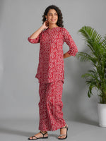 Bhandej printed coord sets - SanskrutiHomes 