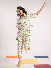 FISH PRINTED CO-ORD SET
