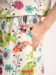 FISH PRINTED CO-ORD SET
