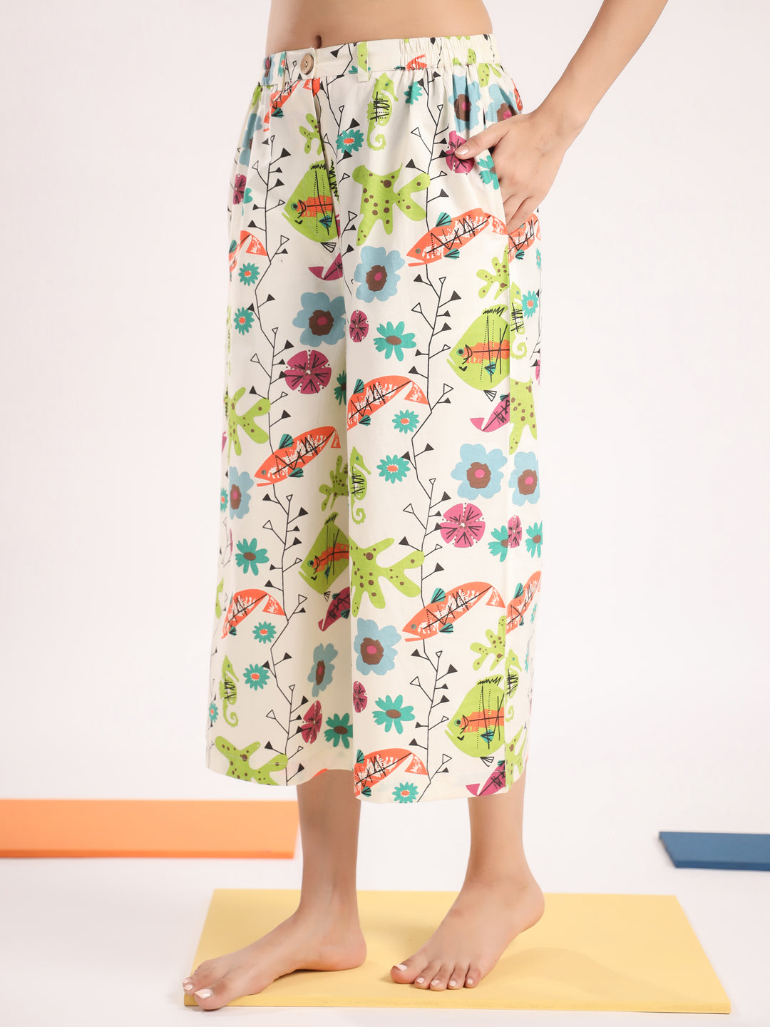 FISH PRINTED CO-ORD SET