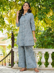 Comfy FLORA cotton NIGHTWEAR - SanskrutiHomes 