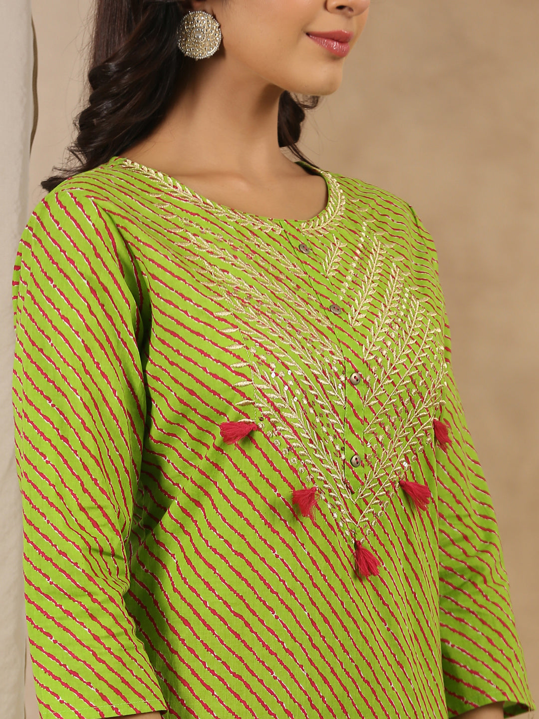 Women Pure Cotton 2 Pcs Kurta Set