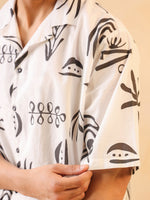 Camel Brown Color Shirt Collar Solid co-ords set for women - SanskrutiHomes 