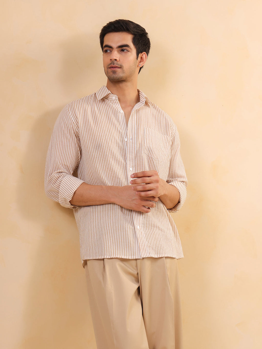 Pink Color Floral Printed dress for women - SanskrutiHomes 