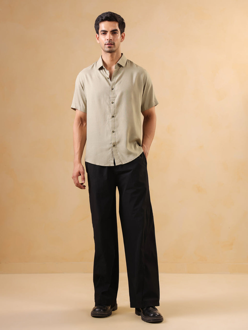 Blue Color Floral Printed Cotton dress for women - SanskrutiHomes 