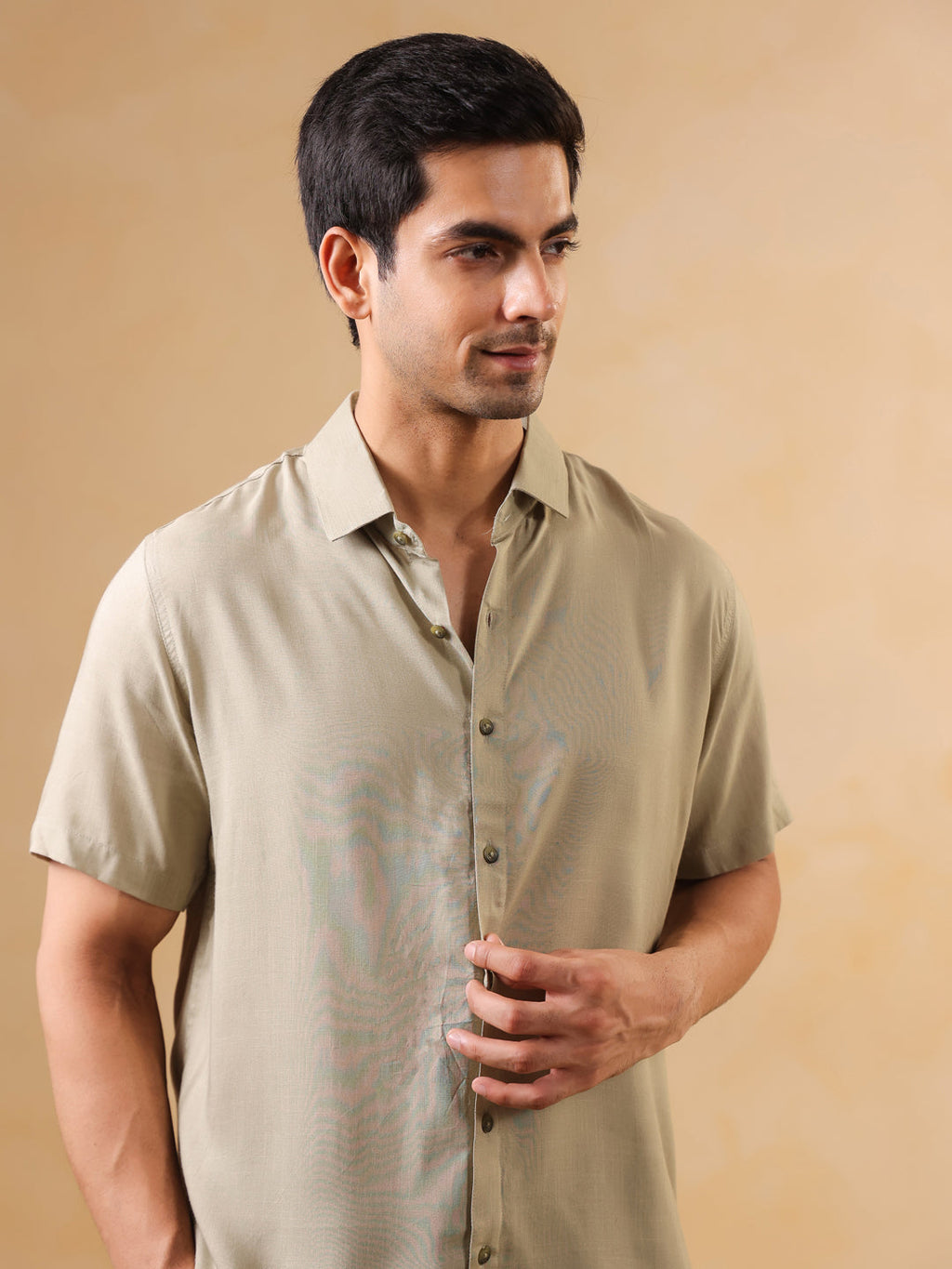 Blue Color Geometric Printed Cotton dress for women - SanskrutiHomes 