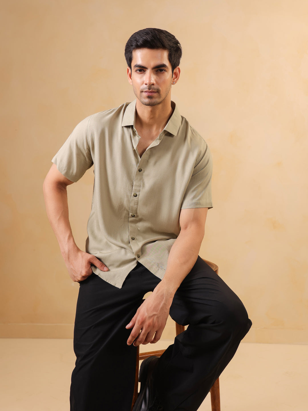 Blue Color Geometric Printed Cotton dress for women - SanskrutiHomes 