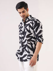 Pink Color Stripes Printed Co-ords Set - SanskrutiHomes 