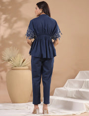 Floral Printed Cotton Co-Ords Set For Women