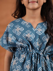 Geometric Print Kids Night Suit Set - SanskrutiHomes 
