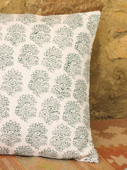 Cotton Green Colour Ethnic Motifs Cushion Covers