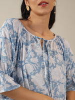 Women Pure Cotton Night Dress - SanskrutiHomes 
