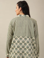 Duo Print loose fit Loungewear Set - SanskrutiHomes 
