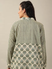 Duo Print loose fit Loungewear Set - SanskrutiHomes 