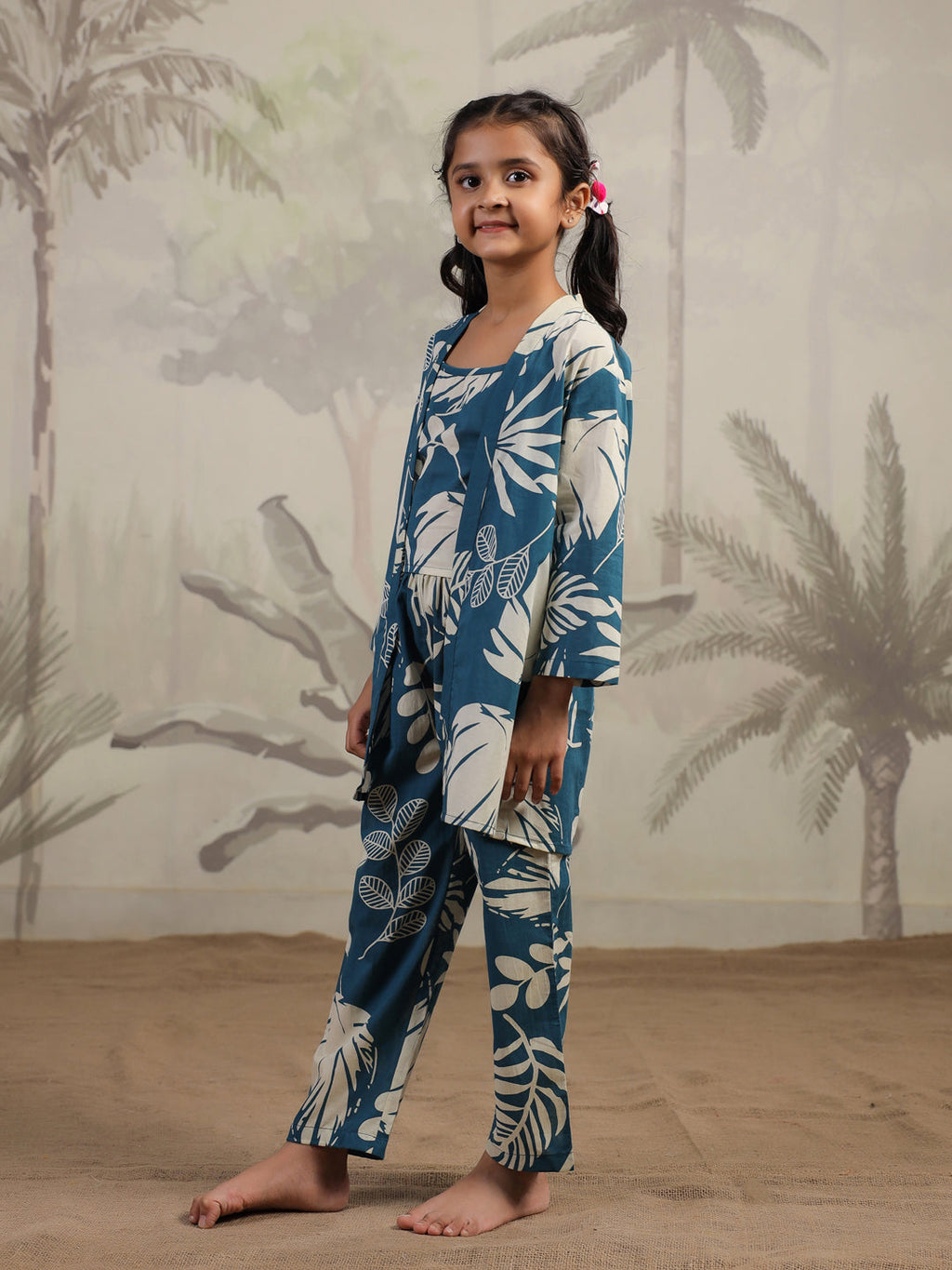 Set of 3 Cotton Night Suit for Kids - SanskrutiHomes 
