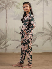 Cotton Printed Night Suit Set for Kids - SanskrutiHomes 
