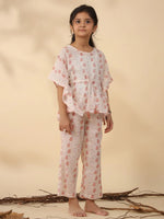 Rabbit Printed Cotton Night Suit for Kids - SanskrutiHomes 