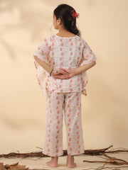 Rabbit Printed Cotton Night Suit for Kids - SanskrutiHomes 